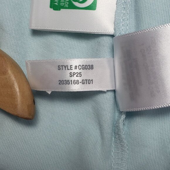 J.Crew Factory Sporty Dogs Graphic Tee Women Medium Light Blue SS Collectors Tee - Picture 12 of 16